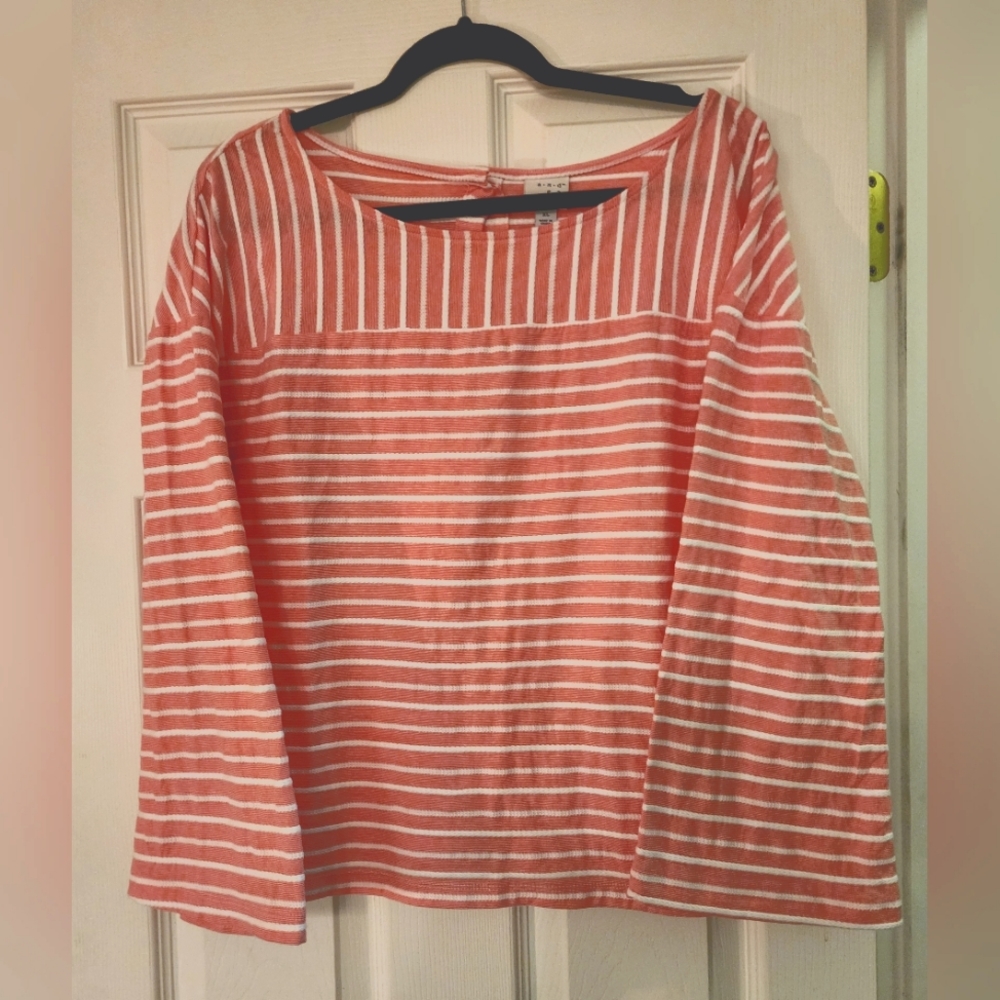 A New Day--Cropped cotton top